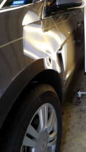 Cadillac Fender Dent