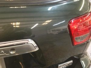 Sequoia Dent Removed from rear door